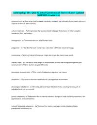Adaptation and Phenotypic Characteristics in Human Evolution