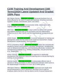 Glossary of Training and Development Concepts