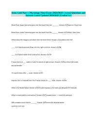 Cardiovascular and Respiratory Physiology