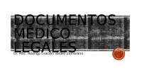 Documentos Médico Legales: Guía para Estudiantes de Medicina