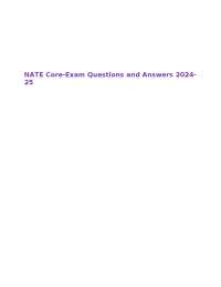 HVAC Core Exam Questions and Answers