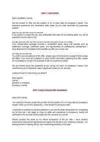 Writting Structrure for Email