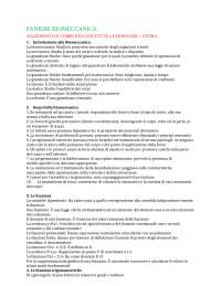 Paniere Biomeccanica, Scienze Motorie Università telematica Unipegaso L-22/LM47 aggiornato