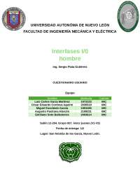 Cuestionario a usuarios
