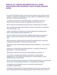CPO Career Information Guide