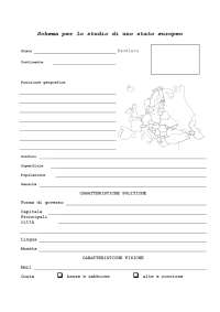 schema studio Paese Europeo
