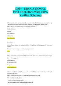 D307 - EDUCATIONAL PSYCHOLOGY-With 100%  Verified Solutions