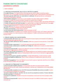 Paniere Diritto Comunitario, Scienze Motorie L-22/LM-47 Unipegaso completo e aggiornato