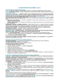 Teorie sociologiche o sociologia generale