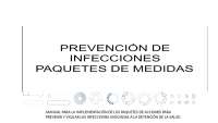 Manual para la Implementación de Paquetes de Acciones para Prevenir y Vigilar las Infeccio