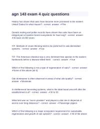 Oak Ecology and Agroforestry Practices