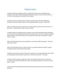 Practice Test 1 questions and answers 2024