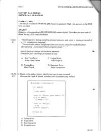 Programming Fundamentals Exercises and Questions