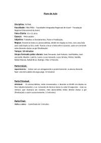 Futsal plano de aula