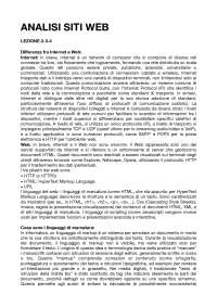 Analisi dei siti web, Piero polidoro - LUMSA