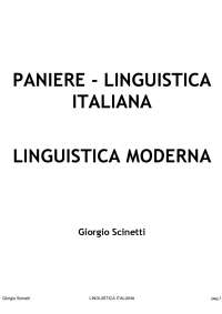 PANIERE LINGUISTICA ITALIANA PEGASO LM39 ANNO 24/25