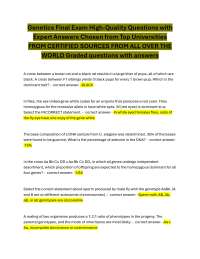 Genetics and Molecular Biology