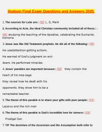 The Parables and Epistles of the New Testament