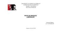 TIPOS DE RIESGOS LABORALES