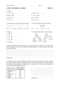 Liczby dział 1 matematyka