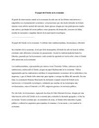 El Estado y la Economía: Perspectivas Institucionalistas, Keynesianas y Liberales