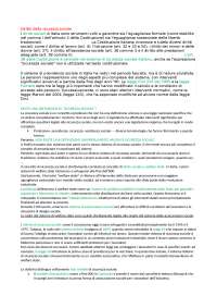 Sbobine curate, chiare e dettagliate
