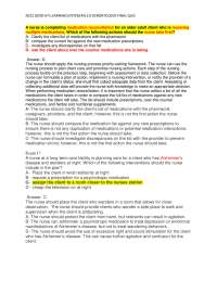 N212 GERO ATI LEARNING SYSTEM RN 2.0 GERONTOLOGY FINAL QUIZ (with rationales)