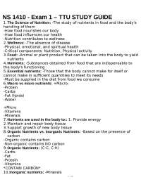 Nutrition and Wellness: Understanding the Science of Food and the Body