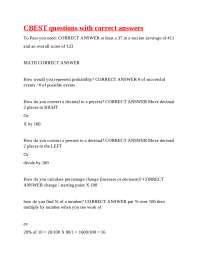 CBEST Math and Writing Exam Preparation