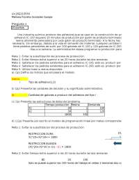PC 1 OPTIMIZACION - PROGRAMACION METAS