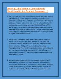 Medicare Part D Prescription Drug Coverage