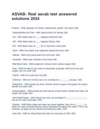 ASVAB- Real asvab test answered solutions 2024.