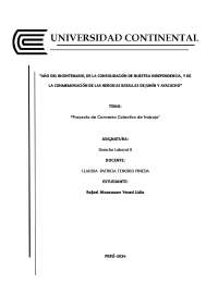 Convenio Colectivo en Empresa Agroexportadora: Análisis de la Negociación