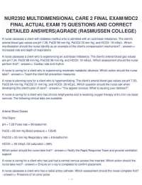Nursing Assessments and Interventions