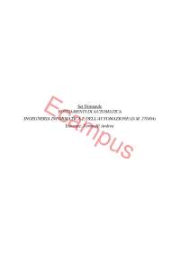 Paniere svolto fondamenti di automatica ecampus