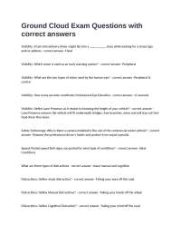 Ground Cloud Exam Questions with correct answers.