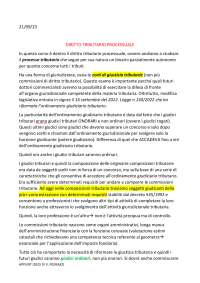SBOBINE DIRITTO TRIBUTARIO PROCESSUALE 2023/2024