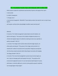 ITIL Service Management Practices