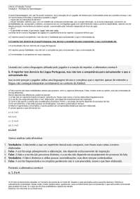 UG0105D - Leitura e Produção Textual-Atividade de Aprendizagem 6- Respondida e Comentada.