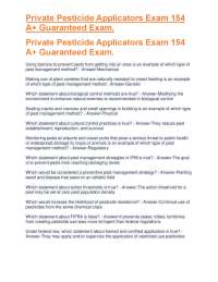 Federal Pesticide Regulations and Handling