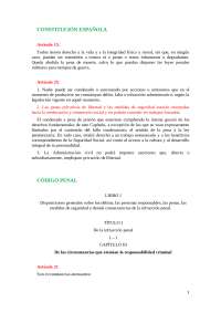 Análisis del Código Penal Español: Régimen Penitenciario y Suspensión de la Ejecución de l