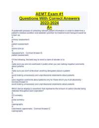 Emergency Medical Services (EMS) Practices and Procedures