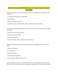 Understanding Insurance Concepts and Practices