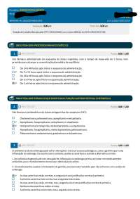 Exercícios de Farmacologia: Receptores Ionotrópicos, Biotransformação e Farmacodinâmica - 
