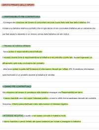 La responsabilità nel diritto privato dello sport - Prof. Polidori