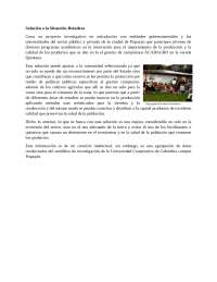 situación retadora en la economía solidaria