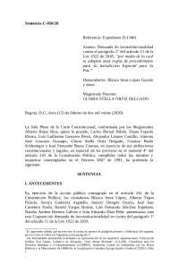 Análisis de la Competencia de la JEP en Colombia: Un Estudio de Caso