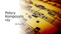 Polscy Kompozytorzy na muzyke