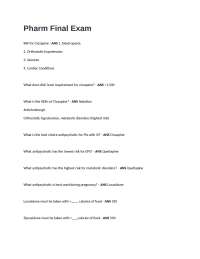 Pharmacology of Antipsychotics, Antidepressants, and Other Psychiatric Medications