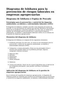 Diagrama de Ishikawa sobre Estrategias de Prevención y Control